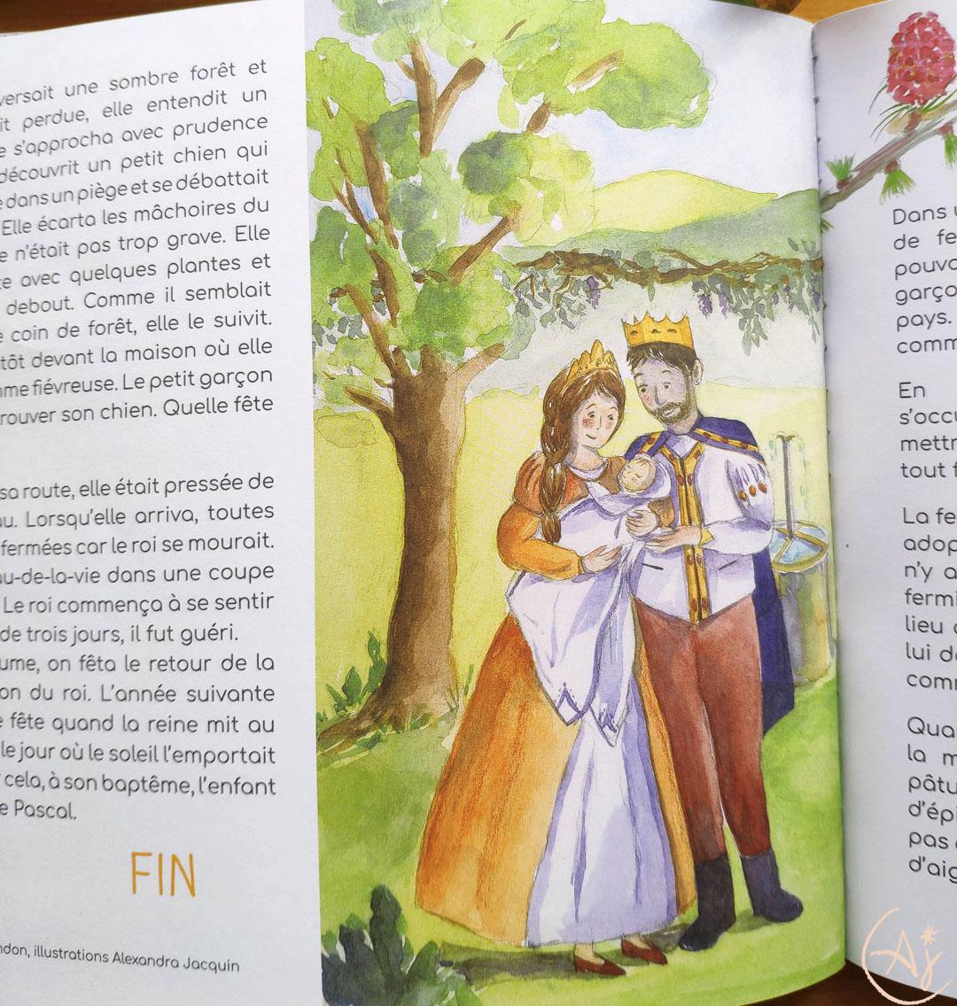 Illustration magazine Fanette et Filipin