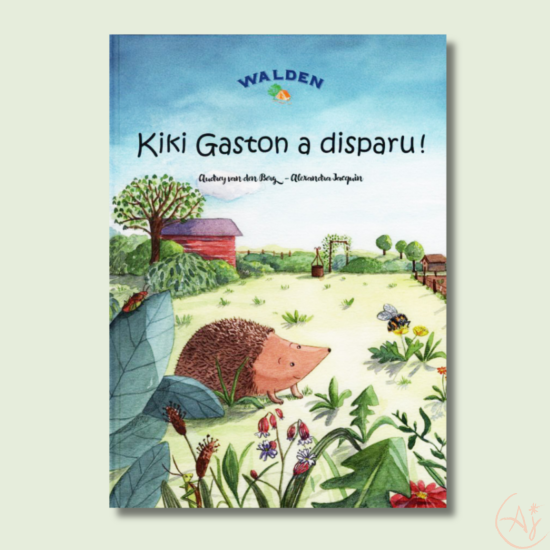 Couverture album Kiki Gaston a disparu Editions Walden
